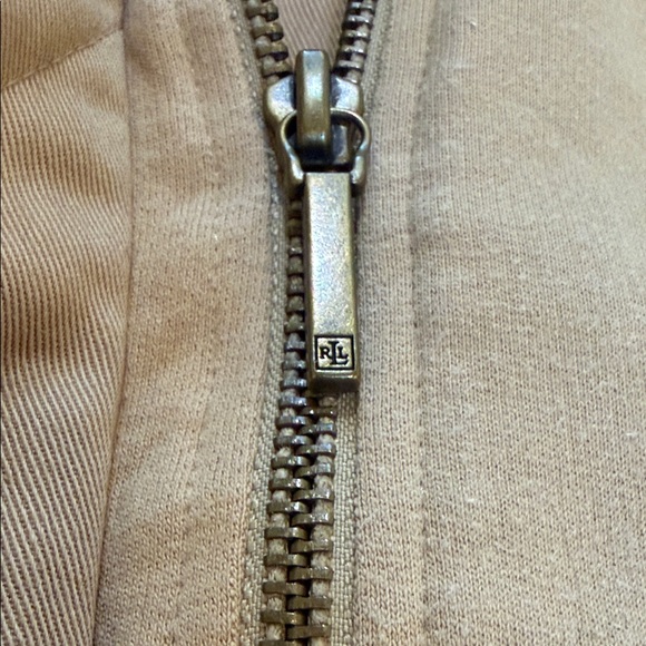 Ralph Lauren Beige Jacket with Metal Zipper - Picture 5 of 7